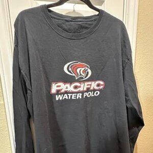 University of The Pacific Tigers Water Polo Long Sleeve Tshirt